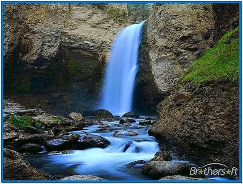 Natural Waterfalls Screensaver