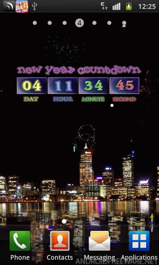 New Year Countdown Screensaver