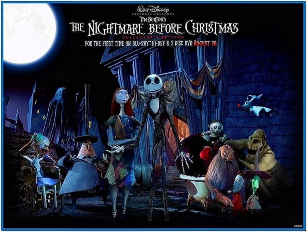 Nightmare Before Christmas Screensaver