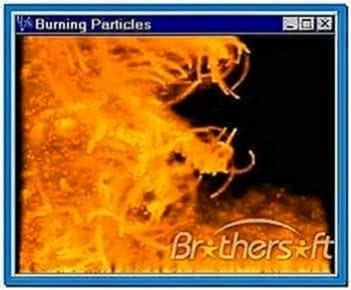 Particle Fire Screensaver Windows 7