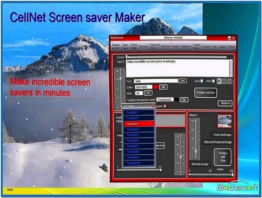Photo Screensaver Maker Freeware