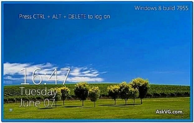 Photo Screensaver Windows 8