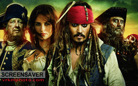 Pirates of The Caribbean Screensaver