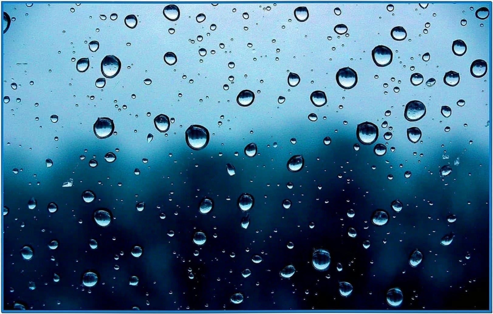 Raindrops Screensaver Windows 7