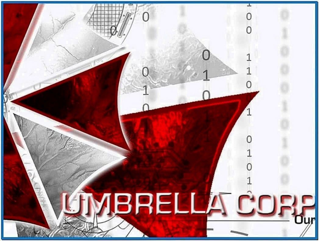 Resident Evil Umbrella Screensaver