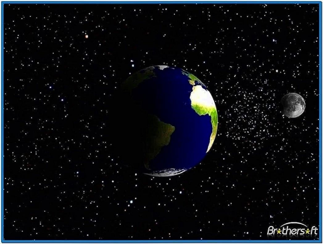 Revolving Earth Screensaver Mac
