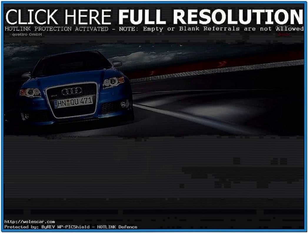 Screensaver Audi RS4