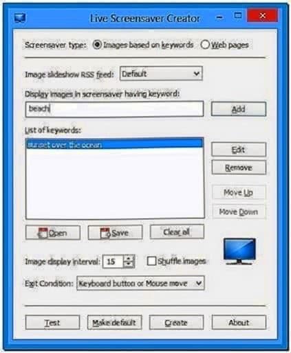 Screensaver Creator Freeware Mac