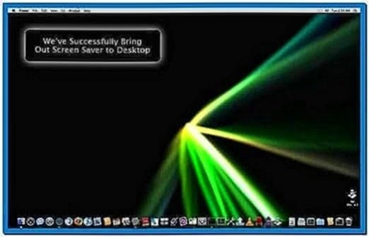 Screensaver Desktop Terminal