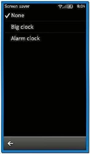 Screensaver for Nokia 500