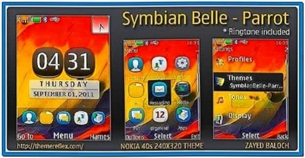Screensaver for Nokia N8 Belle