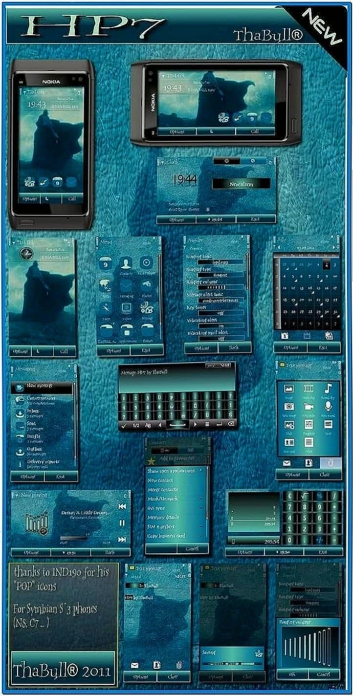 Screensaver HP Nokia C6