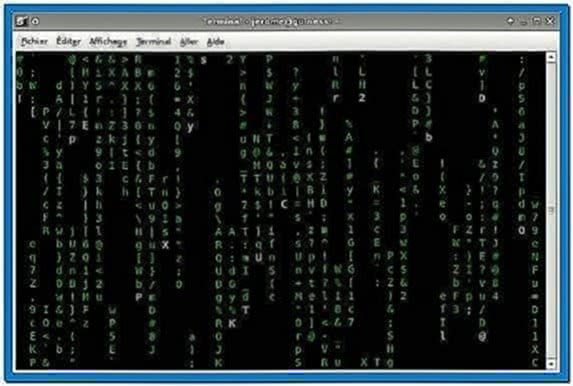Screensaver Linux Console