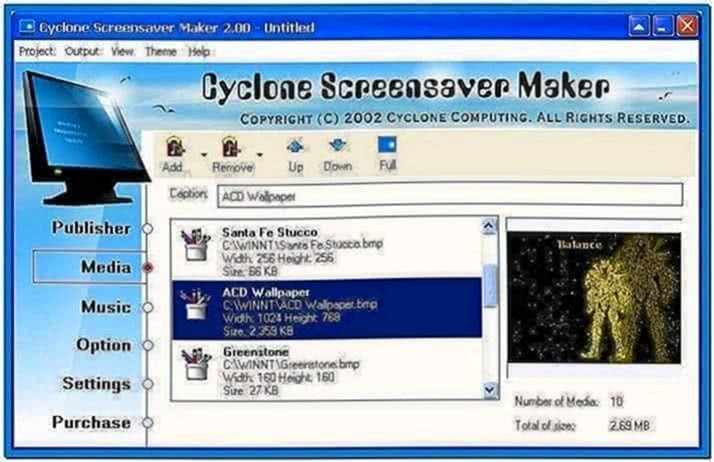 Screensaver Maker for PC