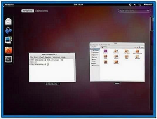 Screensaver Ubuntu 11.10 Gnome 3