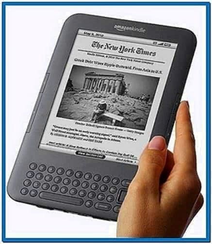 Screensavers for Kindle 3G