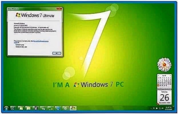 Screensavers PC Windows 7