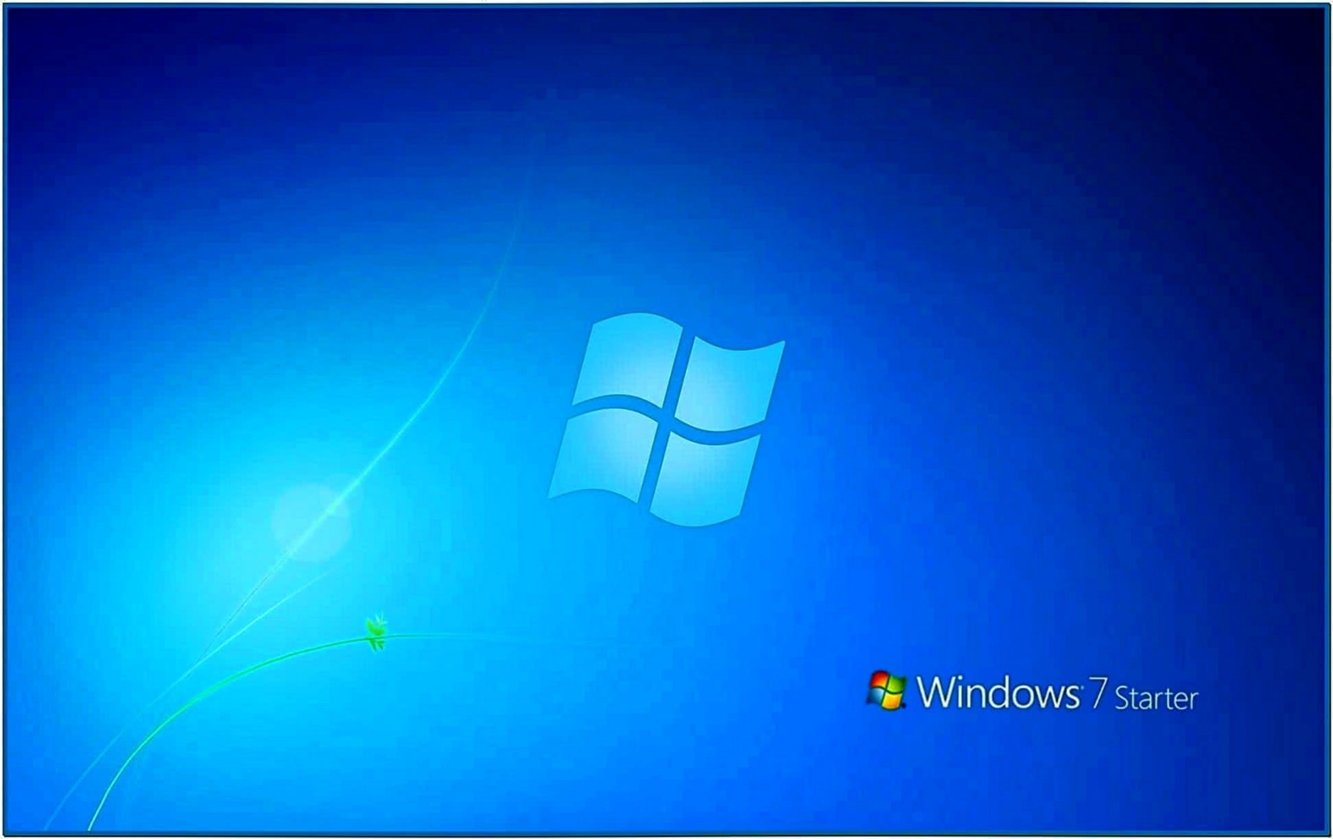 Screensavers Windows 7 Starter Edition