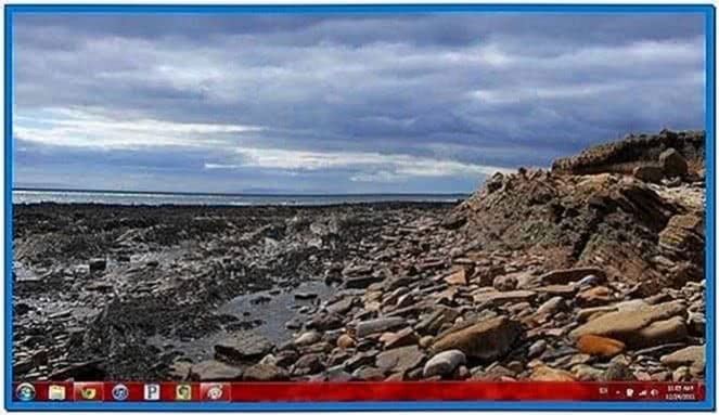 Set Screensaver as Desktop Background Windows 7