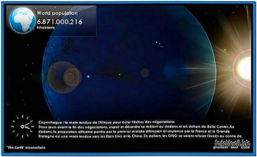 Shiva 3D Earth Screensaver HD