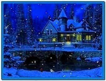 Snow Cottage Screensaver