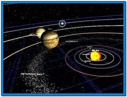 Solar System Earth 3D Screensaver 1.4