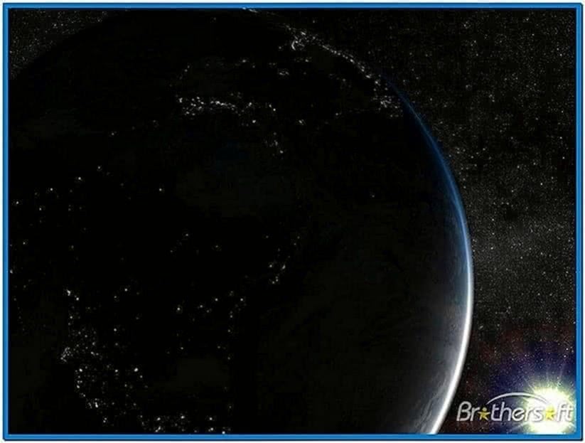Solar System Earth 3D Screensaver 1.7