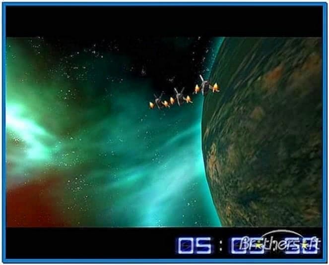 Space Flight 3D Screensaver 1.3