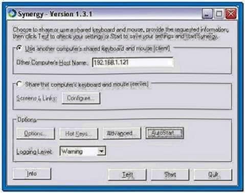 Synergy Linux Windows Screensaver