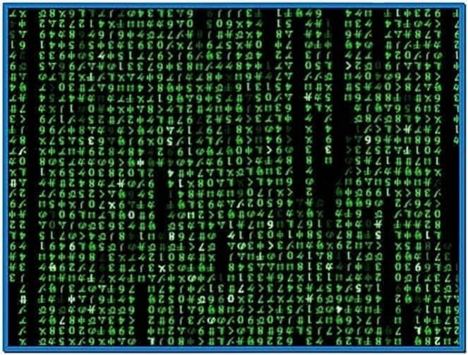 The Matrix Code Screensaver
