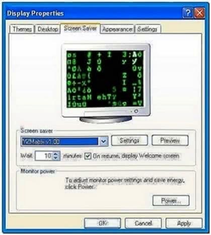 The Matrix Effect Screensaver Windows 7
