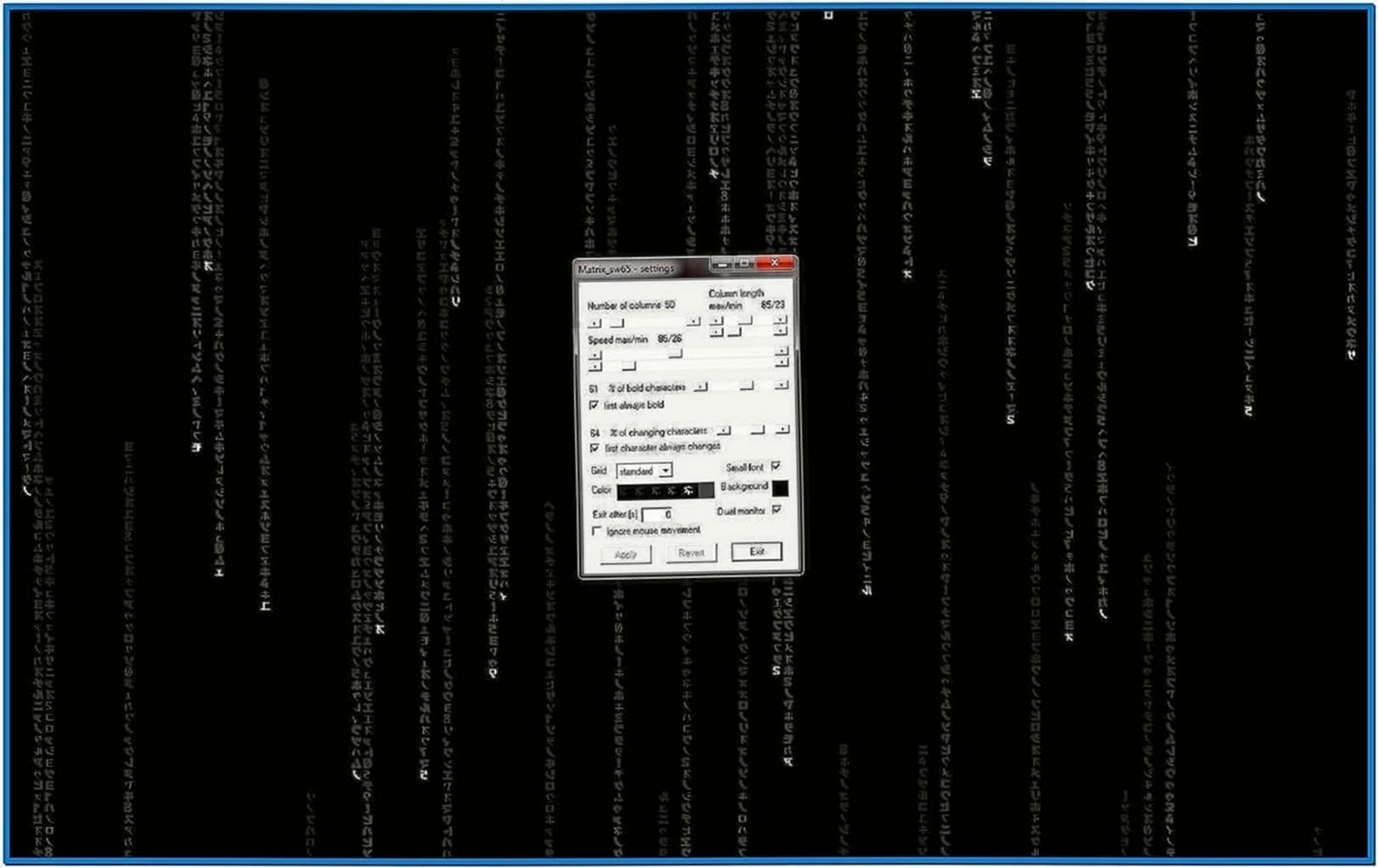The Matrix Screensaver Linux