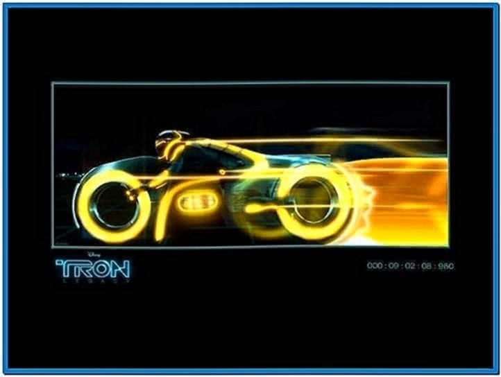 Tron Legacy 3D Screensaver