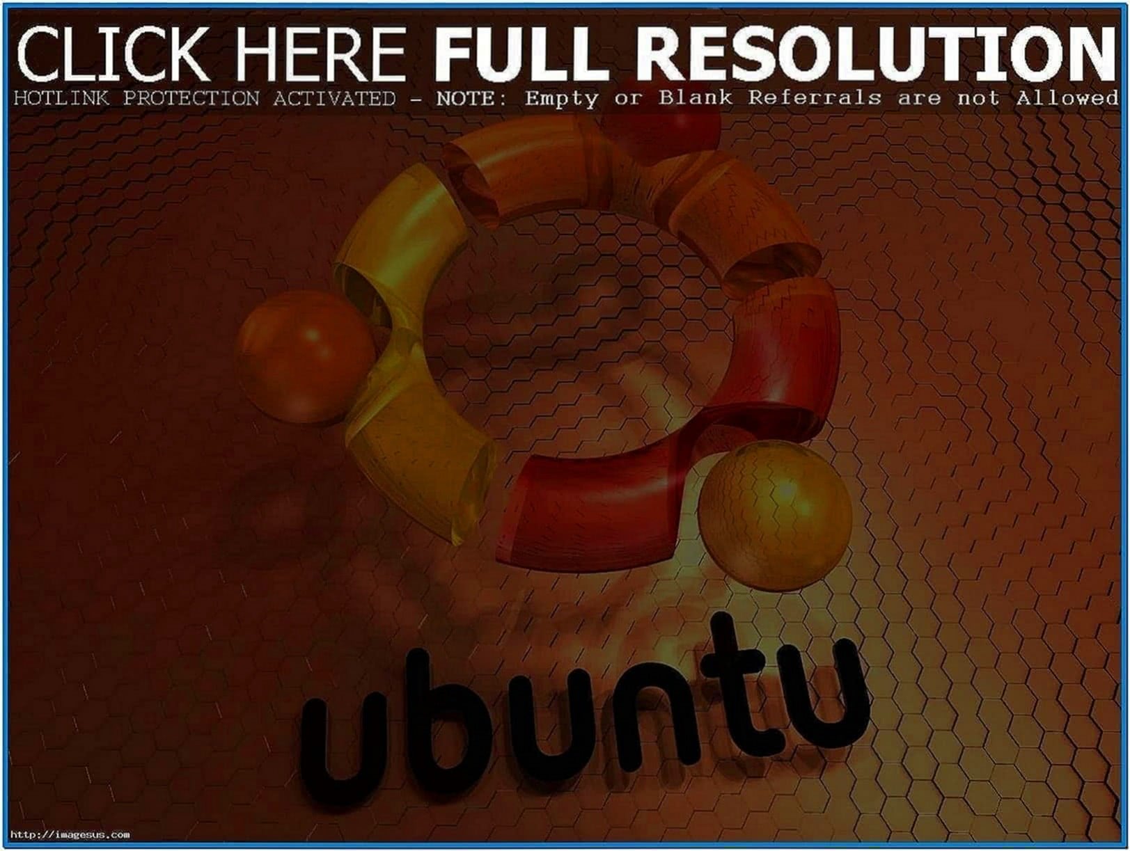 Ubuntu Screensaver Desktop Background