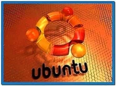 Ubuntu Screensaver Digital Clock