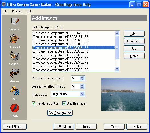 Ultra Screensaver Maker Full Version