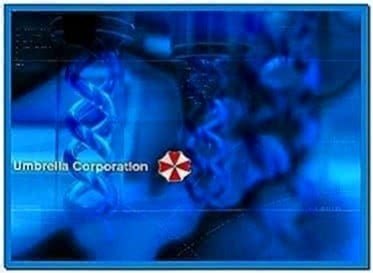 Umbrella Corporation Animated Screensaver