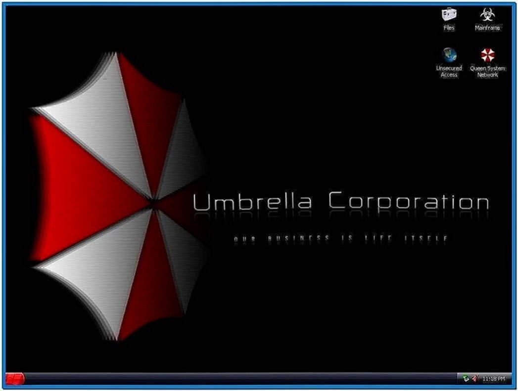 Umbrella Screensaver Mac