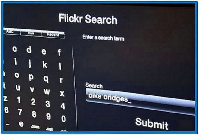 Use Flickr Screensaver Apple TV