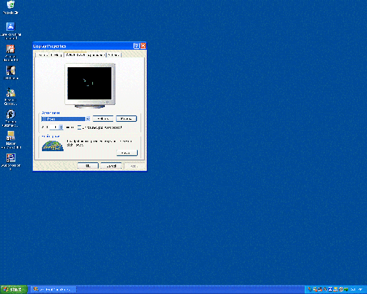 Use Screensaver as Wallpaper Windows XP