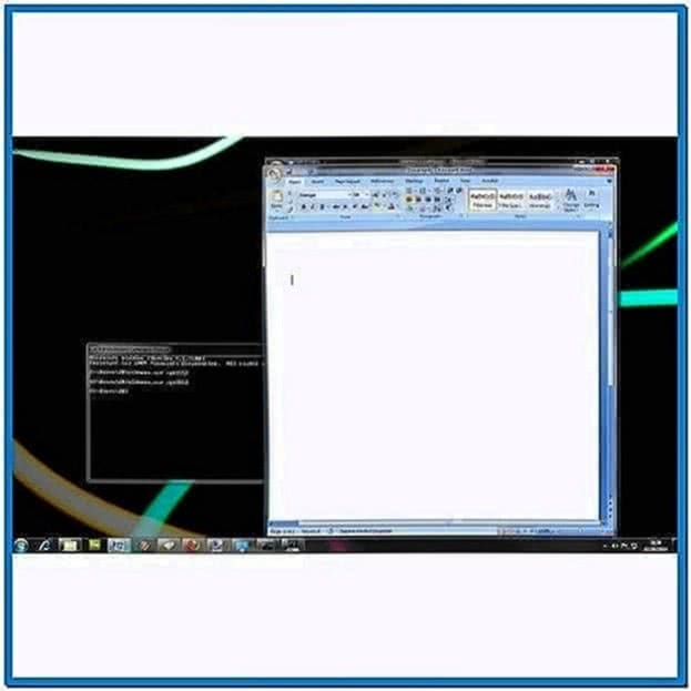 Use Screensaver Wallpaper Windows 7