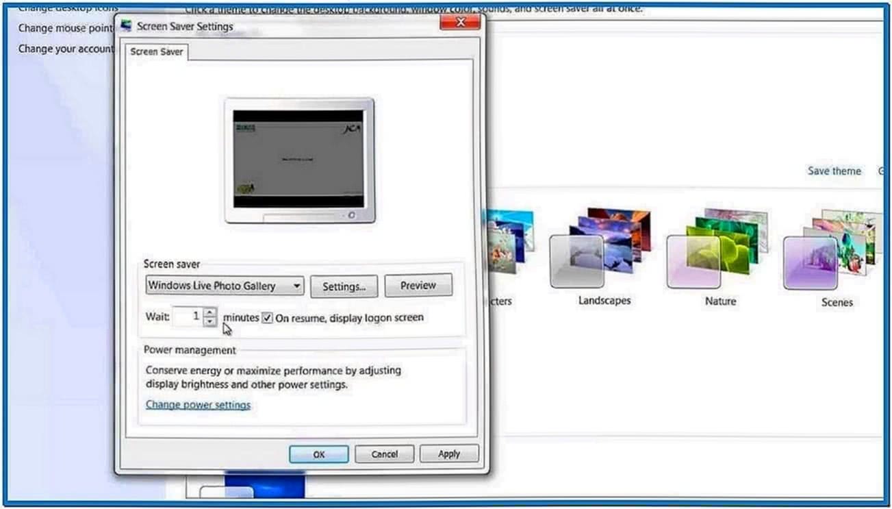 Use Video as Screensaver Windows 7