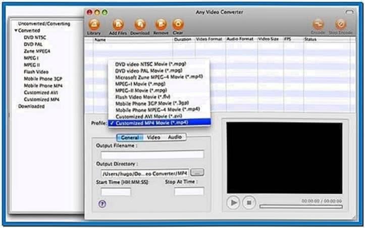 Video to Screensaver Converter Mac