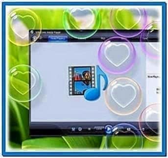 Vista Heart Bubble Screensaver XP