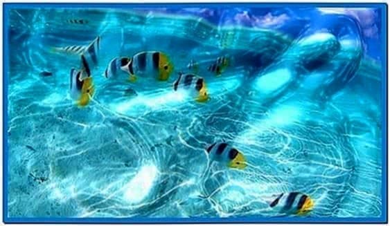 Watery Desktop 3D Amazing Windows Screensaver