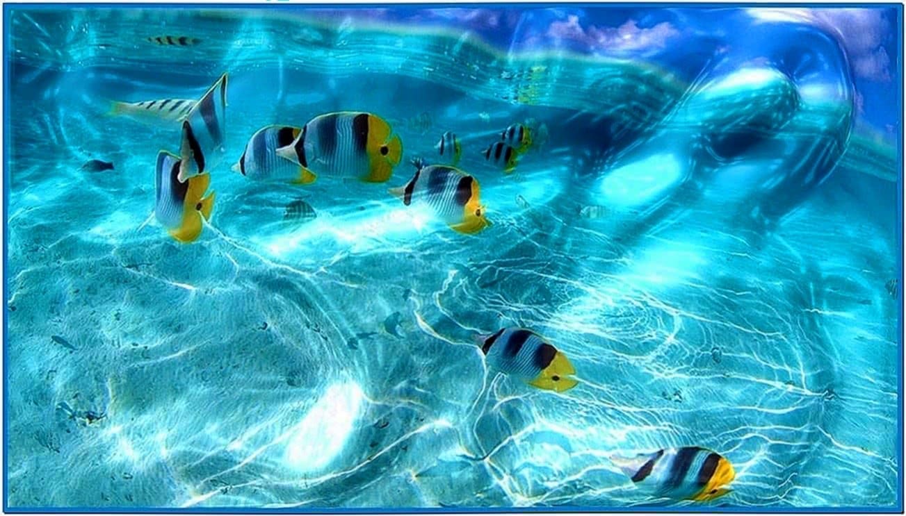 Watery Desktop 3D Animated Wallpaper and Screensaver