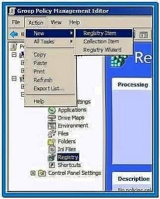 Windows 7 3D Text Screensaver GPO