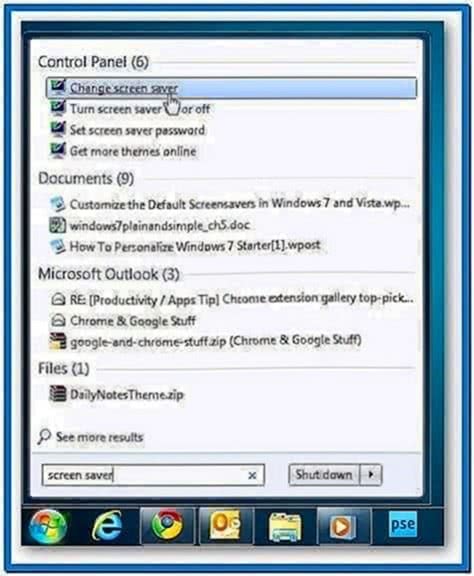 Windows 7 Lock Screen Without Screensaver
