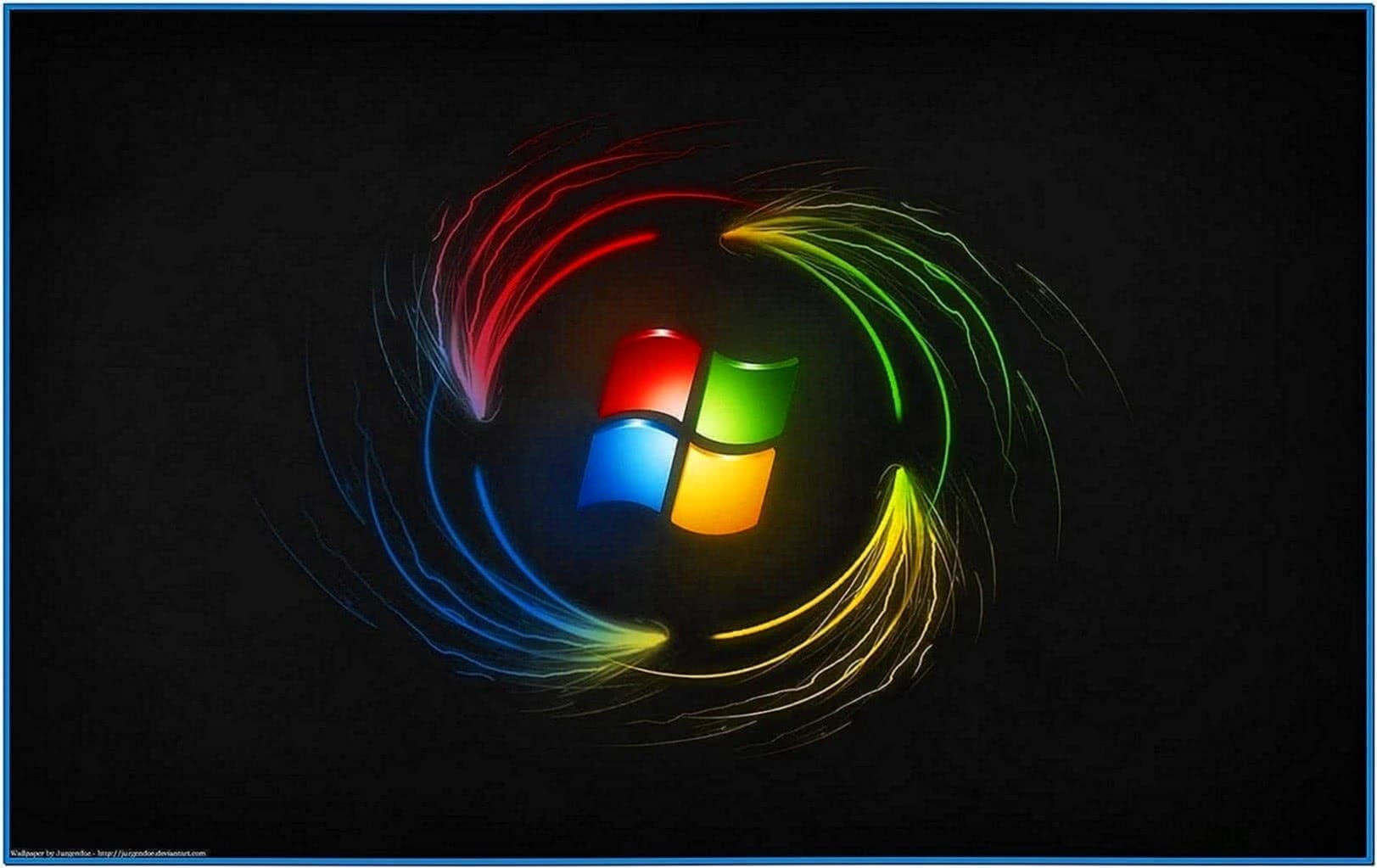 Windows 8 Screensaver Black