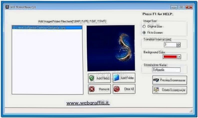 Windows Screensaver Creator